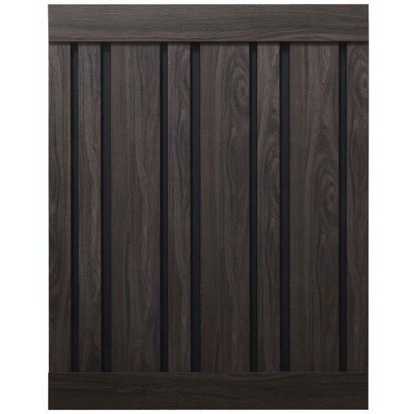 Декоративная панель HiWood (ХайВуд) 2700х120х12 мм BR395K (LV133)