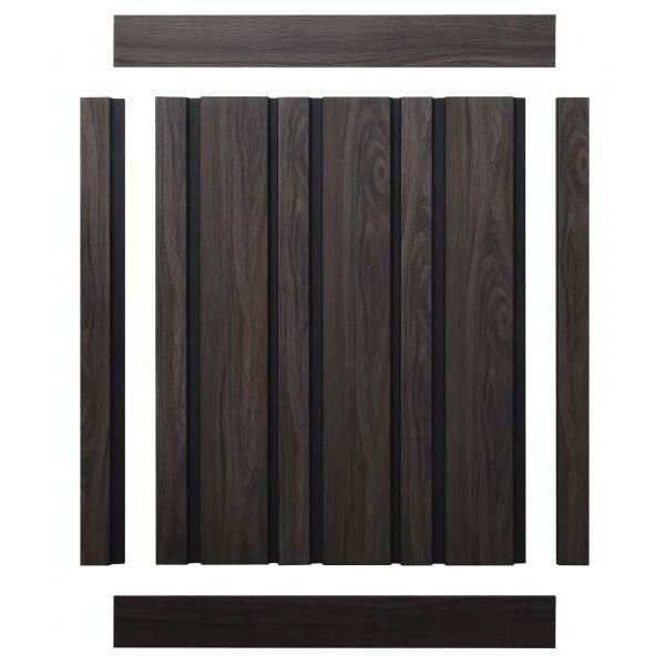 Декоративная панель HiWood (ХайВуд) 2700х120х12 мм BR395K (LV133)