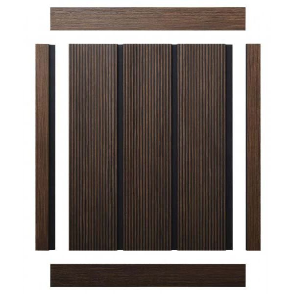 Декоративная панель HiWood (ХайВуд) 2700х120х12 мм BR396К (LV127L)