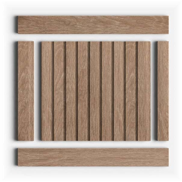 Декоративная панель HiWood (ХайВуд) 2700х120х12 мм BR416 (LV124)