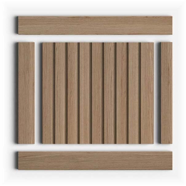 Декоративная панель HiWood (ХайВуд) 2700х120х12 мм BR417 (LV124)