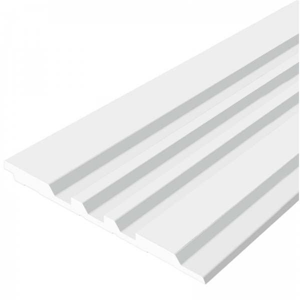 Декоративная панель HiWood (ХайВуд) 2700х120х12 мм NP Белый (LV121)