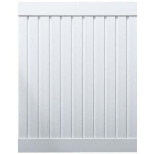 Декоративная панель HiWood (ХайВуд) 2700х120х12 мм NP Белый (LV124)