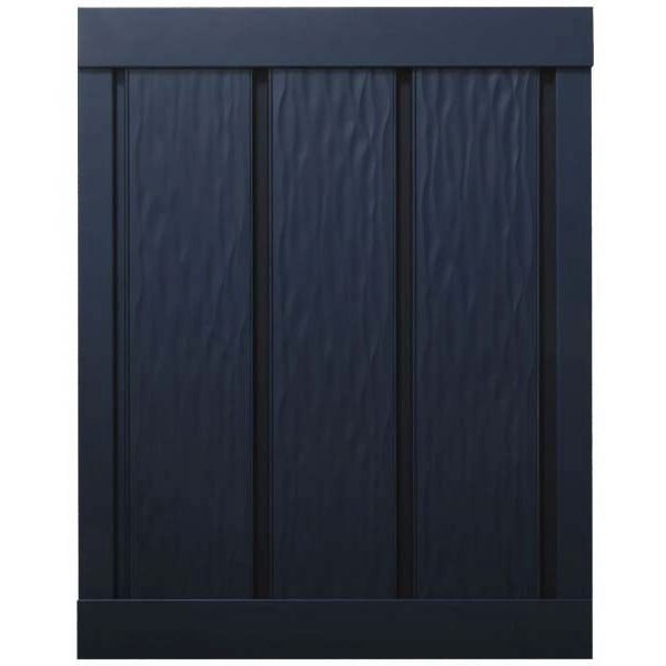 Декоративная панель HiWood (ХайВуд) 2700х120х12 мм BU22K (LV127W)