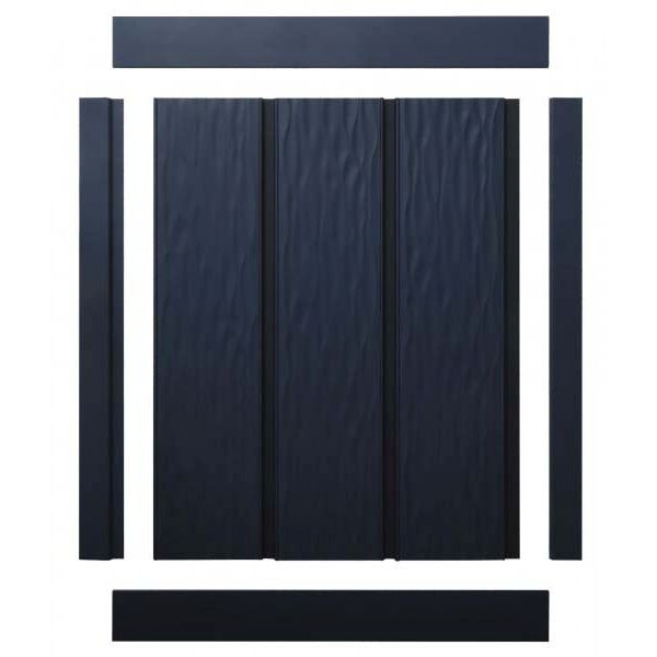 Декоративная панель HiWood (ХайВуд) 2700х120х12 мм BU22K (LV127W)