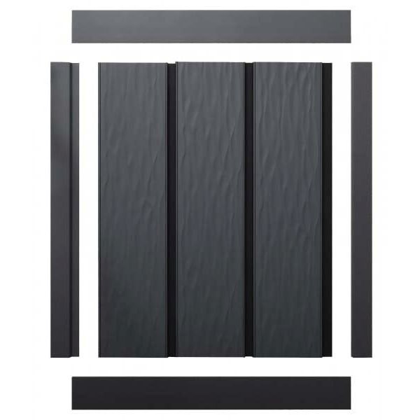 Декоративная панель HiWood (ХайВуд) 2700х120х12 мм GR15K (LV127W)