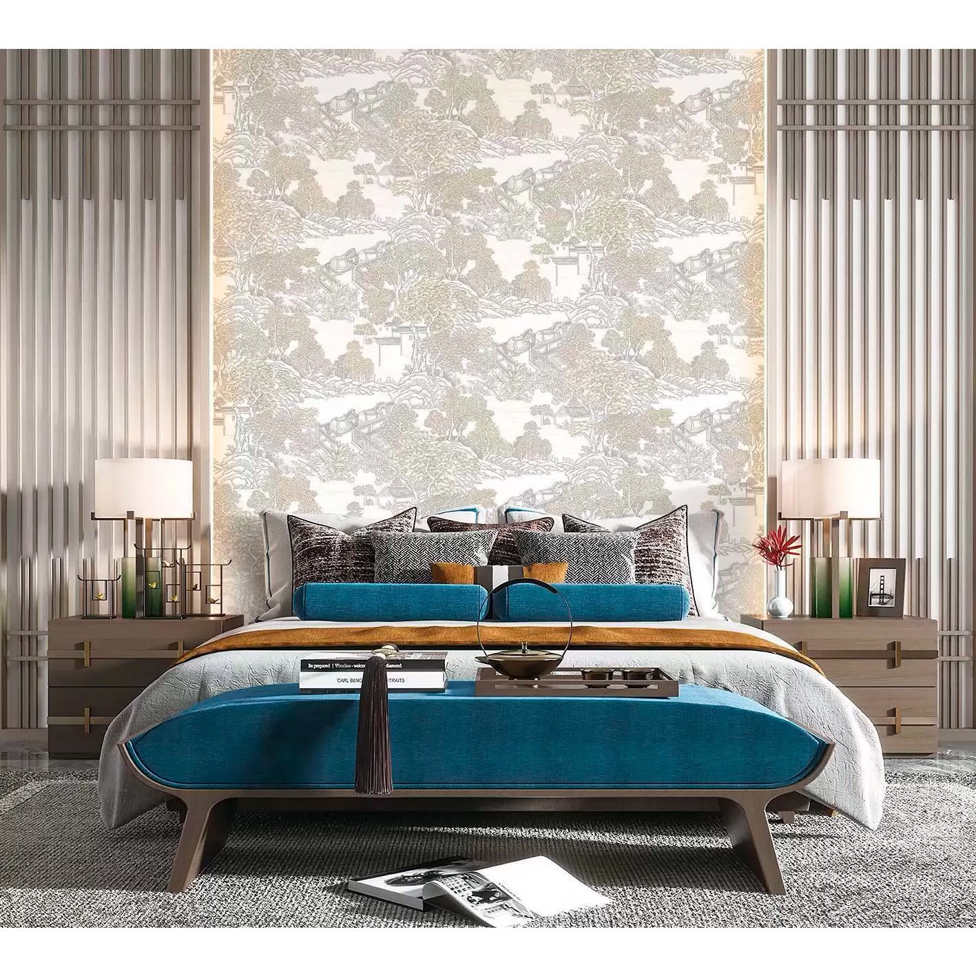 Обои флизелиновые A.Grifoni (А.Грифони) Palazzo Ragione 10,05х1,06 м (7023-6)