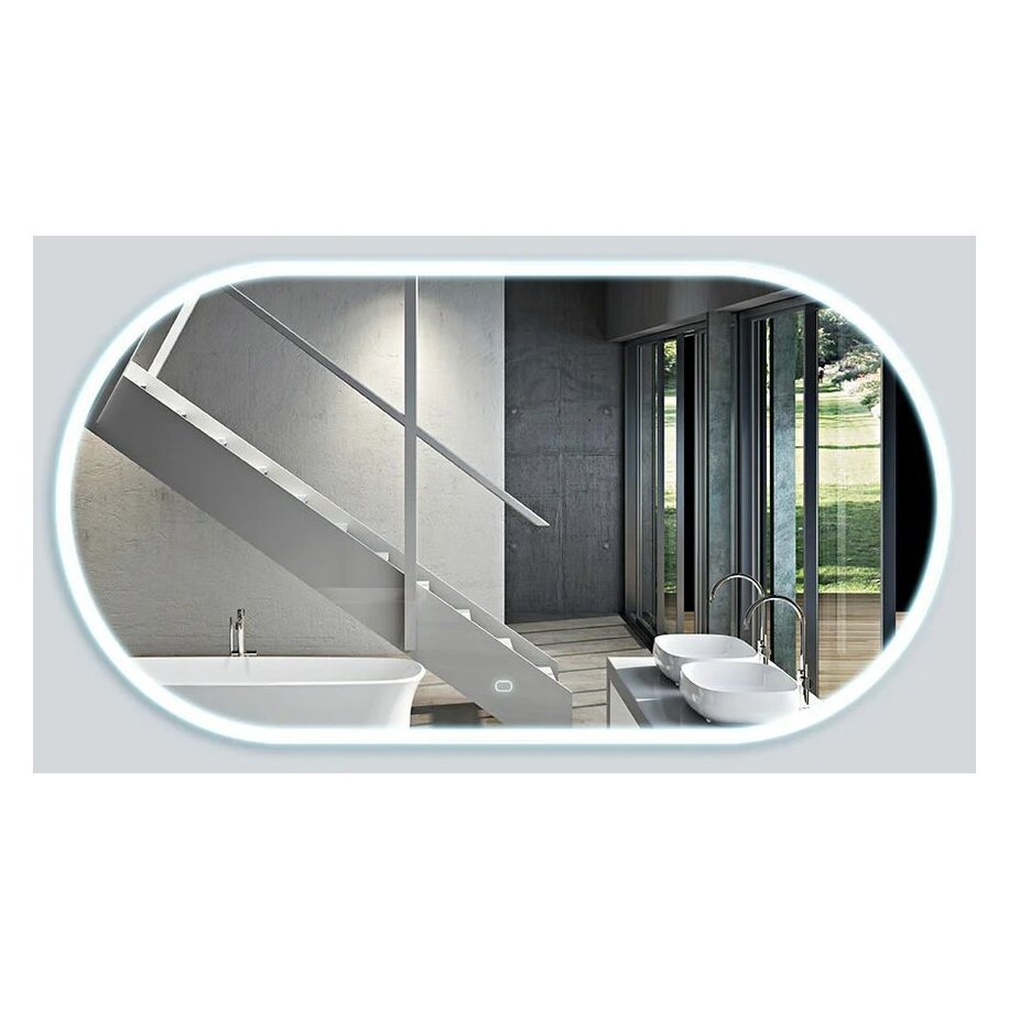 Зеркало Vincea (Винчея) LED VLM-2K120 600х1200 c сенсорным выключателем и диммером VLM-2K120