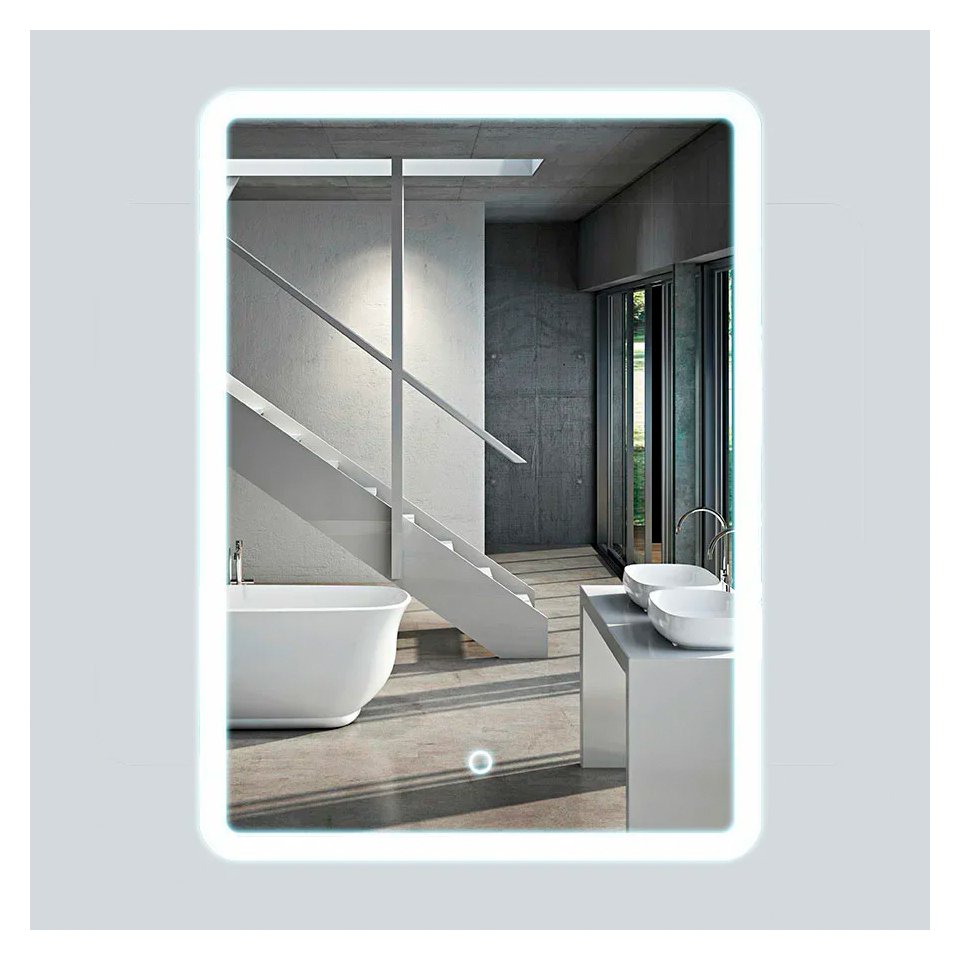 Зеркало Vincea (Винчея) LED VLM-2A685 685x915 c сенсорным выключателем и диммером VLM-2A685
