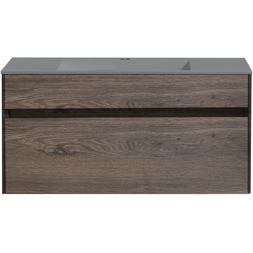 База под раковину Vincea (Винчея) Chiara VMC-2C100RO 1000 подвесная, 1 выкатной ящик soft-close, R.Oak