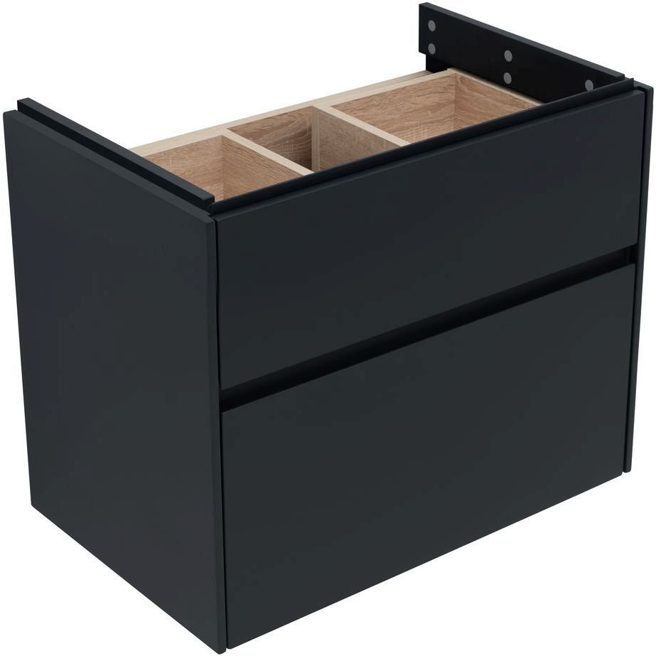 Тумба с раковиной Aquanet (Акванет) Бруклин 70 антрацит матовый 00310141