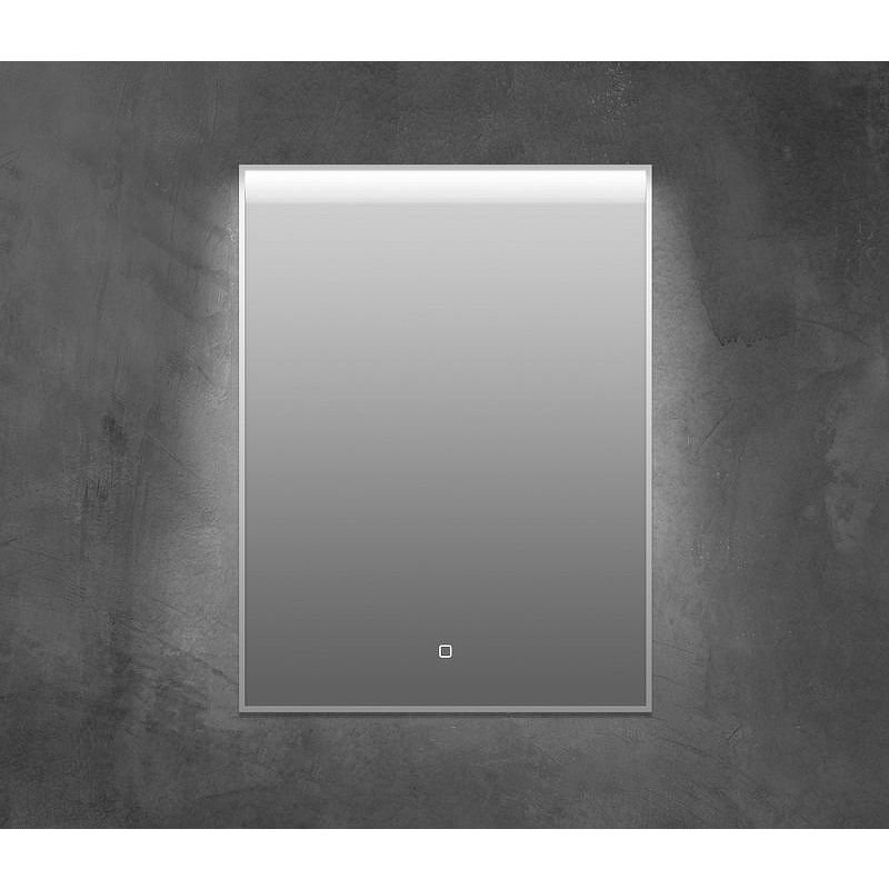 Зеркало BelBagno (Бельбагно) в алюминиевой раме с подсветкой с сенсорным выключателем SPC-UNO-600-800-TCH 600x50x800