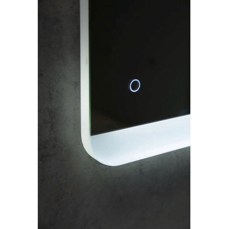 Зеркало BelBagno (Бельбагно) с встроенным светильником и кнопочным выключателем SPC-CEZ-700-600-LED-BTN 12W 220-240V 700x30x600