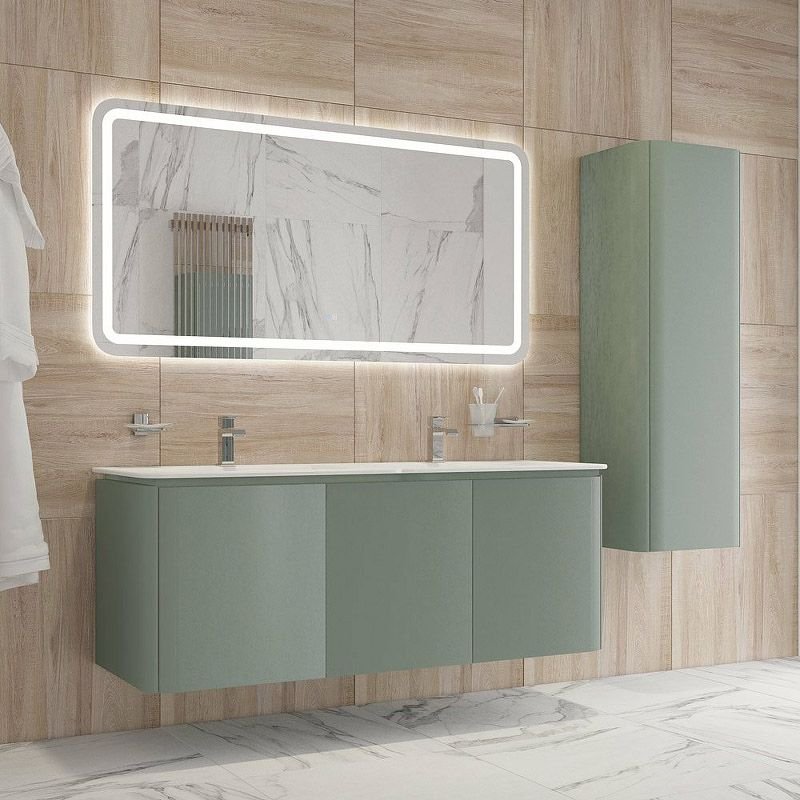 Зеркало Cezares (Цезарис) со встроенной подсветкой сенсорным выключателем и подогревом CZR-SPC-STYLUS-1400-700-TCH-WARM 12V 220-240V 1400x700x30