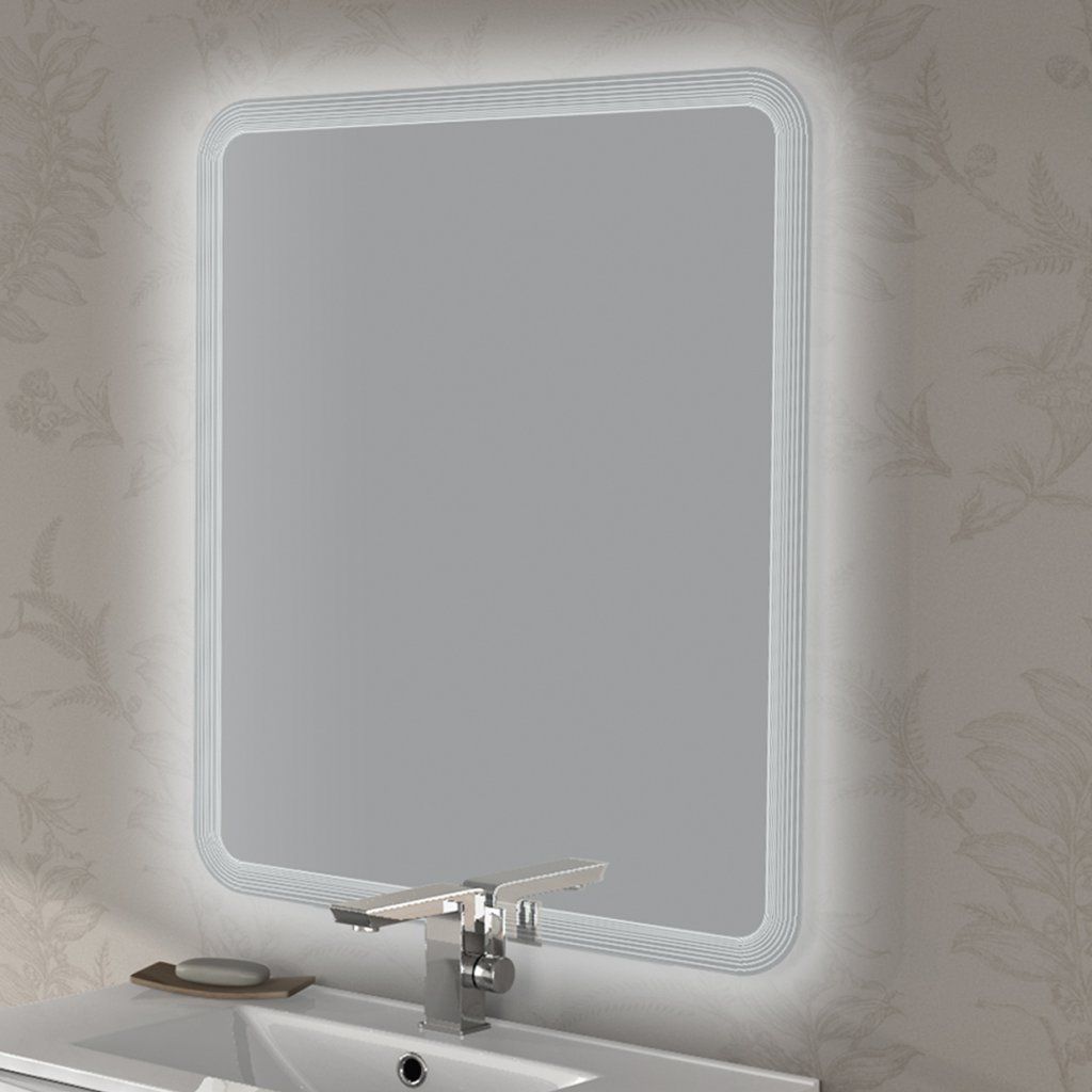 Зеркало Cezares со встроенной LED подсветкой 54352, 100х90 см