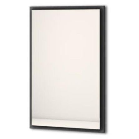 Зеркало Cezares (Цезарис) Tiffany со встроенной LED подстветкой, системой Антизапотевания, реверсивное 45041 Nero grafite, 59х4х90 см