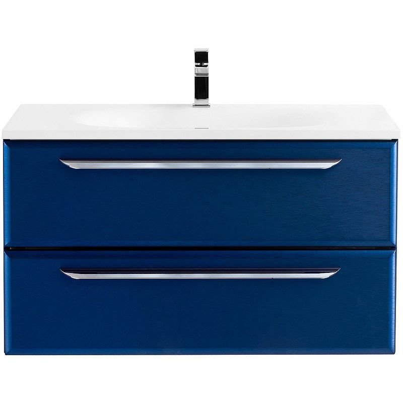 База под раковину подвесная Cezares (Цезарис) ECO с двумя выкатными ящиками Sapfiro 898x472x500 ECO-900-2C-SO-SPF-P