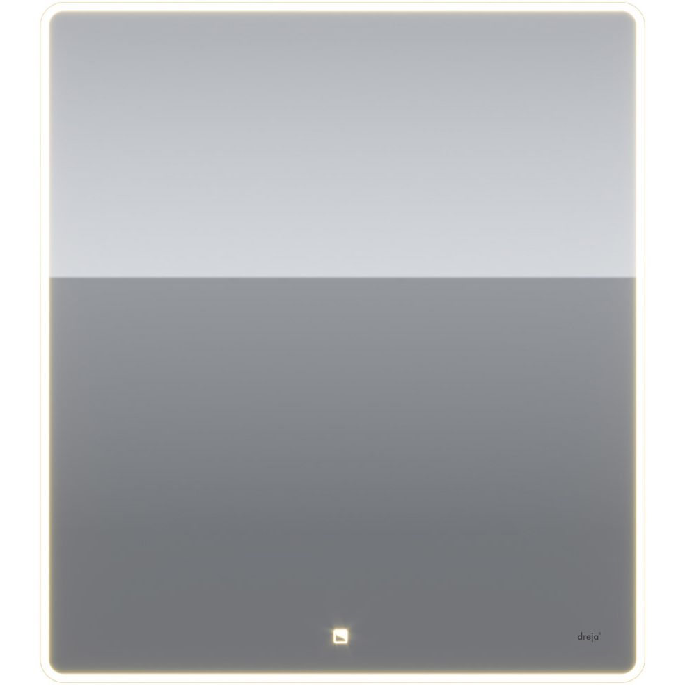 Зеркало Dreja Point LED 80х90 c сенсорным выключателем (99.9029)