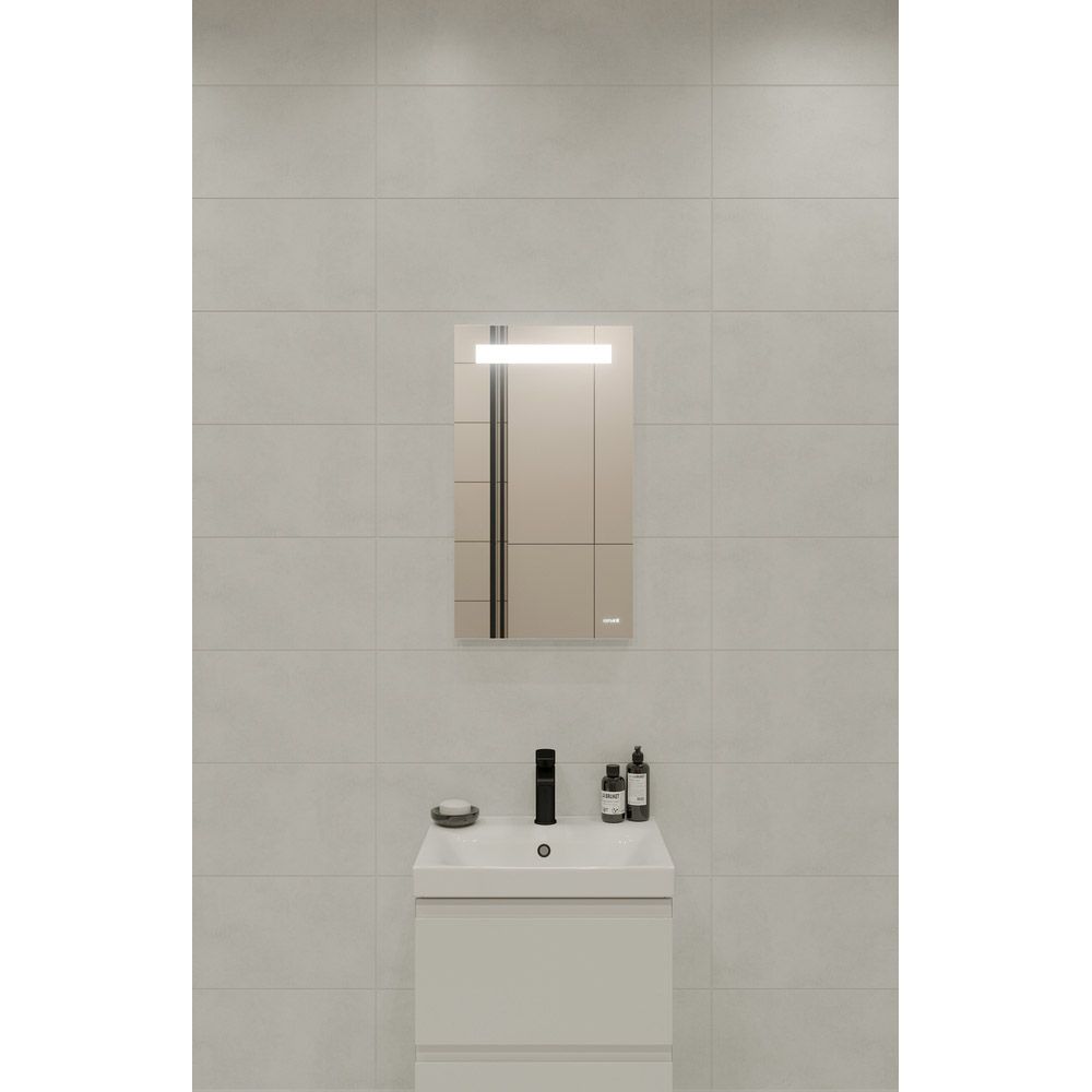 Зеркало Cersanit LED Base 010 40х70 с подсветкой прямоугольное (KN-LU-LED010*40-b-Os)