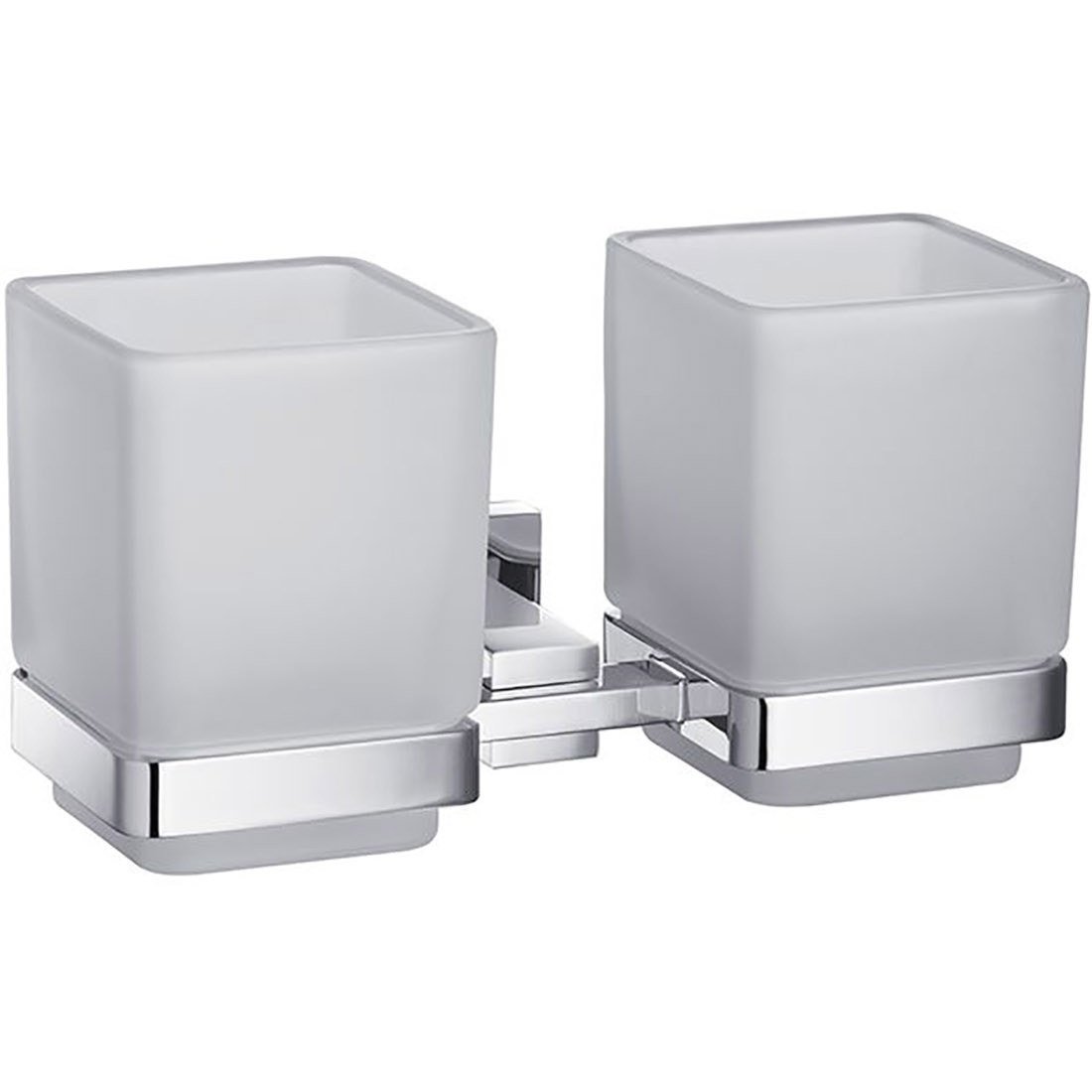 Стакан для зубных щеток двойной Timo (Тимо) Selene 10034/00 хром