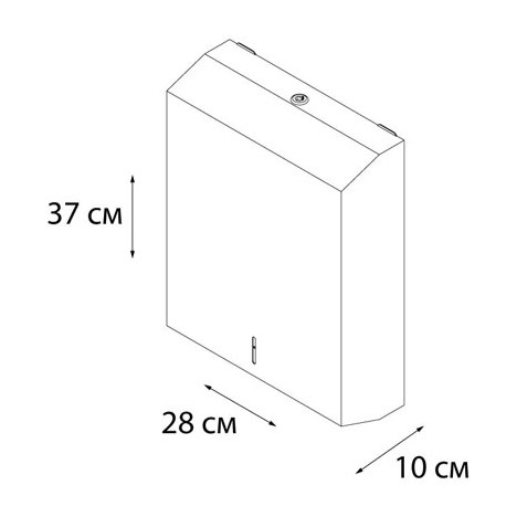 Держатель бумажных полотенец Fixsen Hotel FX-31027A Хром