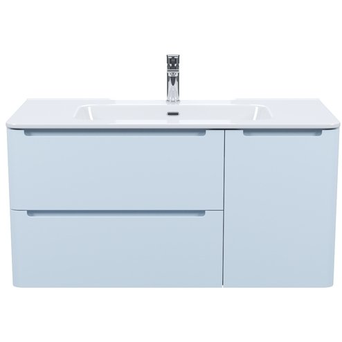 Тумба с умывальником Iddis (Иддис) Edifice подвесная 100 смголубой EDI10B0i95K подходит умыв. 0101000i28