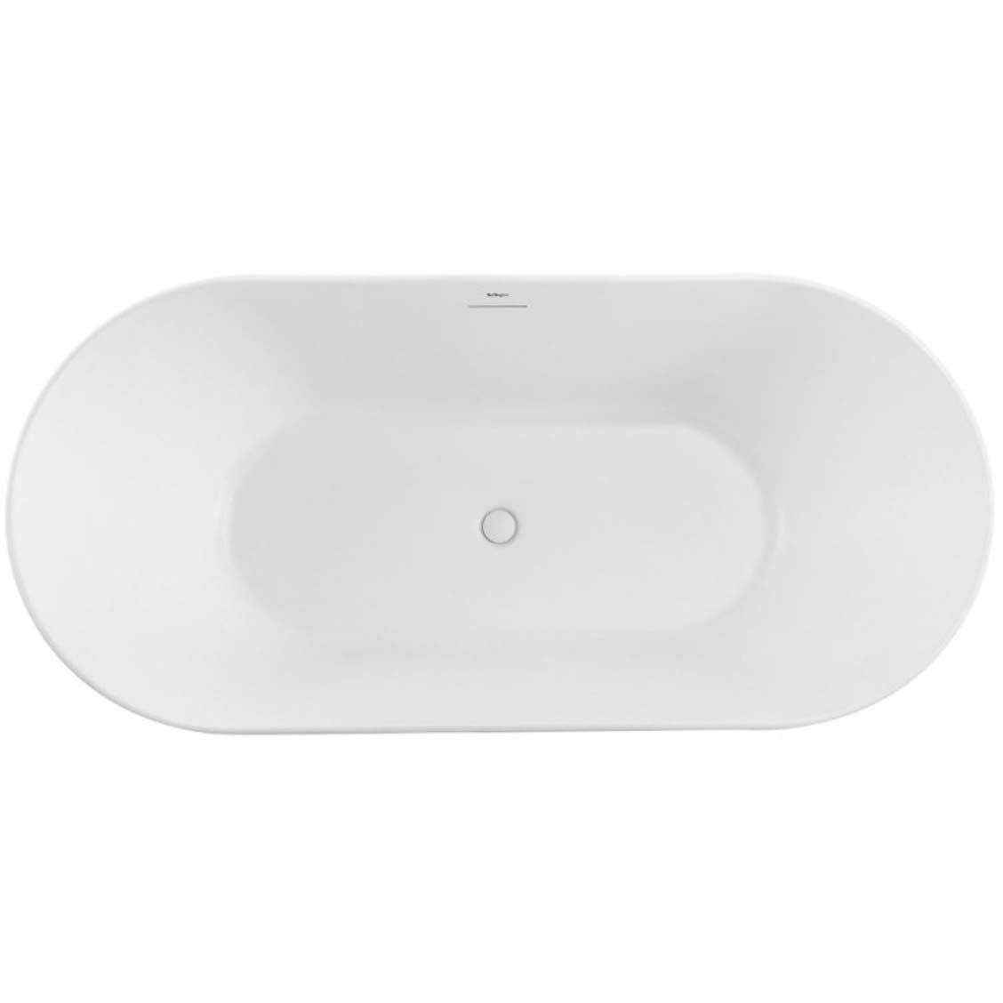Акриловая ванна Belbagno BB411-1700-800-MATT, белая матовая