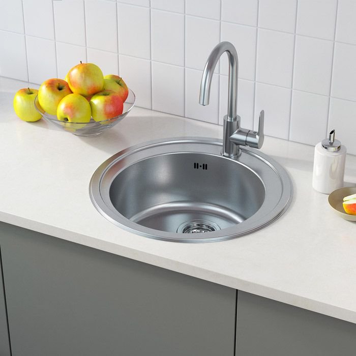 Мойка Iddis (Иддис) Suno S с сифоном S11UPS0i84 нержавеющая сталь шелк D505 (SUN50S0i77S)