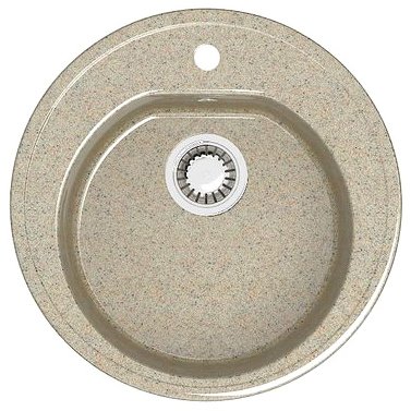 Мойка кухонная округлая Marrbaxx (Марбакс) Черая Z3 песочный (Z003Q005)