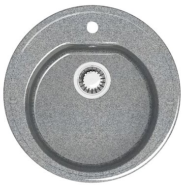 Мойка кухонная округлая Marrbaxx (Марбакс) Черая Z3 тмно-серый (Z003Q008)