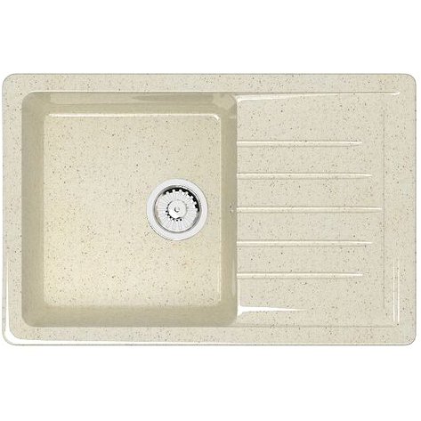 Мойка кухонная прямоугольная Marrbaxx (Марбакс) Энди Z16 бежевый (Z016Q002)