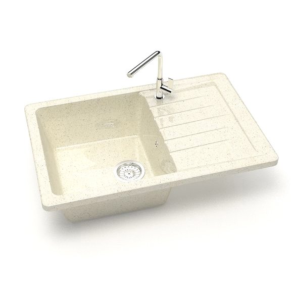 Мойка кухонная прямоугольная Marrbaxx (Марбакс) Энди Z16 бежевый (Z016Q002)