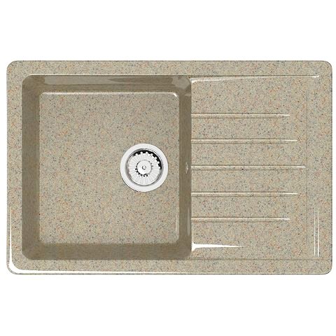 Мойка кухонная прямоугольная Marrbaxx (Марбакс) Энди Z16 песочный (Z016Q005)
