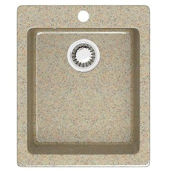 Мойка кухонная прямоугольная Marrbaxx (Марбакс) Линди Z8 песочный (Z008Q005)
