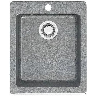 Мойка кухонная прямоугольная Marrbaxx (Марбакс) Линди Z8 тмно-серый (Z008Q008)