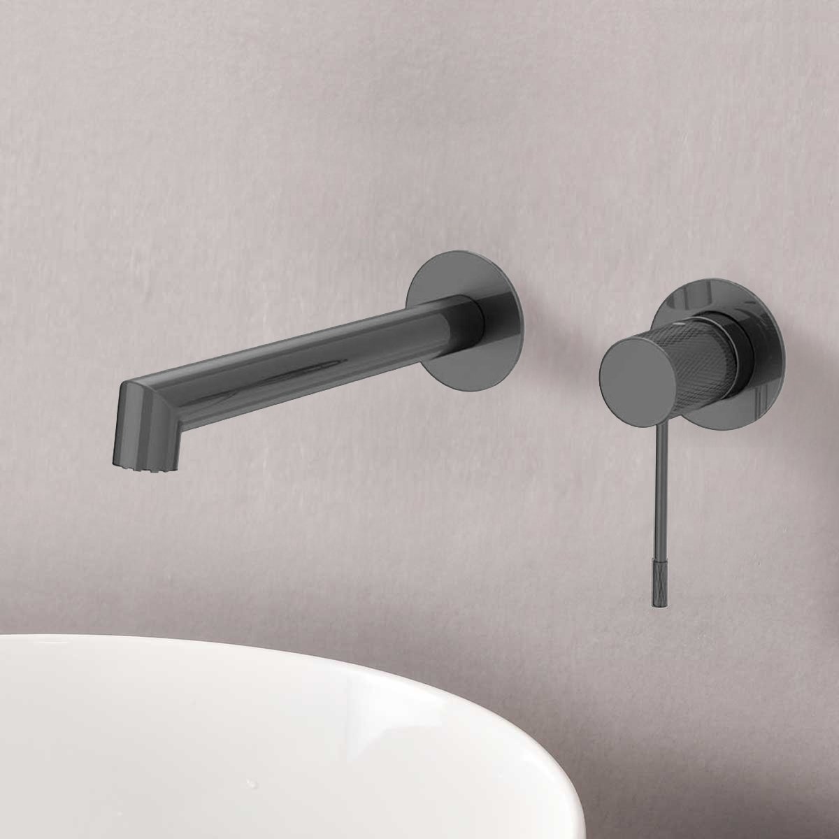 Смеситель для раковины Vincea (Винчея) Desire вороненая сталь VBFW-1D1GM