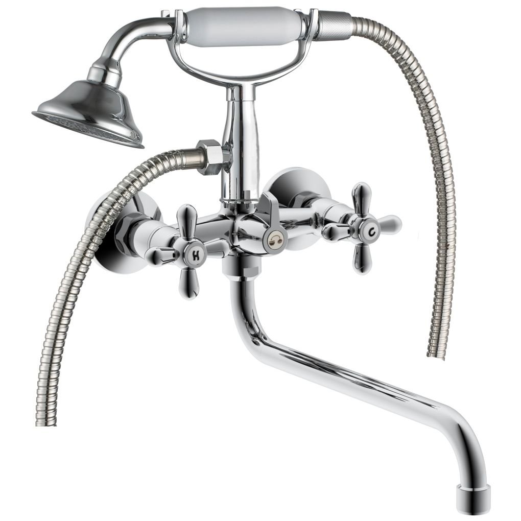 Смеситель для ванны AQUANET (АКВАНЕТ) Opera хром (SD98909A)