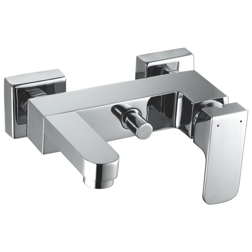 Смеситель для ванны AQUANET (АКВАНЕТ) Cubic хром (SD90441)