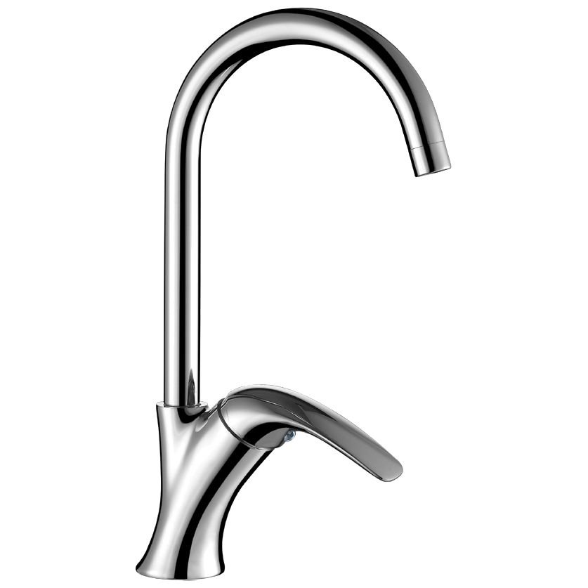 Смеситель для кухни AQUANET (АКВАНЕТ) Cobra хром (SD90365)