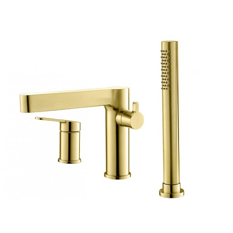 Смеситель для ванн BelBagno (Бельбагно) Delta брашированное золото (DEL-BVD3-BORO)