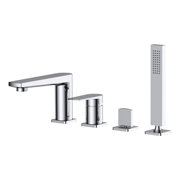 Смеситель для ванн, для душа BelBagno (Бельбагно) Carin хром (CAR-VIM4-CRM)
