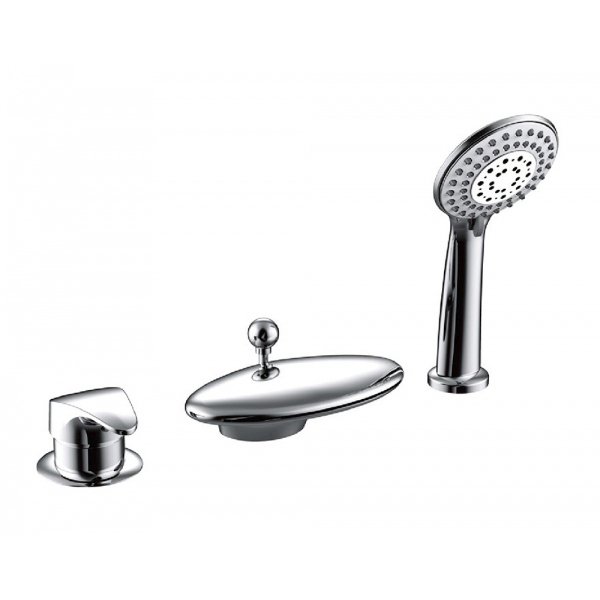 Смеситель для ванны и душа Bravat (Брават) Niagara (F5140197CP-RUS) хром