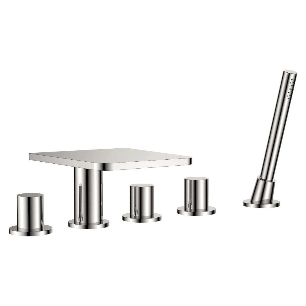 Смеситель для ванны Cezares (Цезарис) Cascado хром (CASCADO-F-BVD5-01)