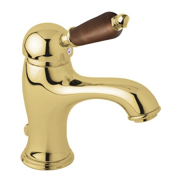 Смеситель для раковин Cezares (Цезарис) Elite золото (ELITE-LSM1-03/24-Nc)