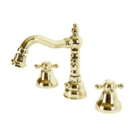 Смеситель для биде Cezares (Цезарис) Golf золото (GOLF-BBS2-03/24)