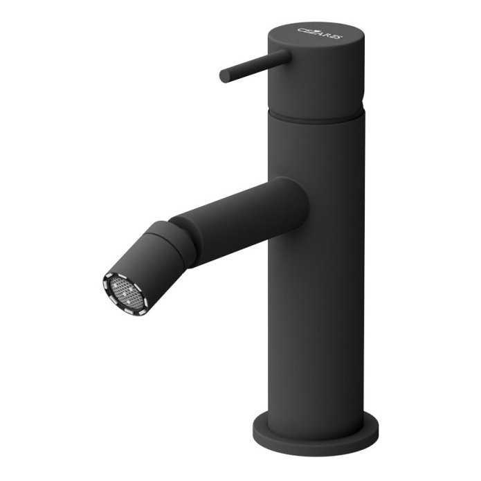 Смеситель для биде Cezares (Цезарис) Leaf черный матовый (LEAF-BSM-L-NOP)