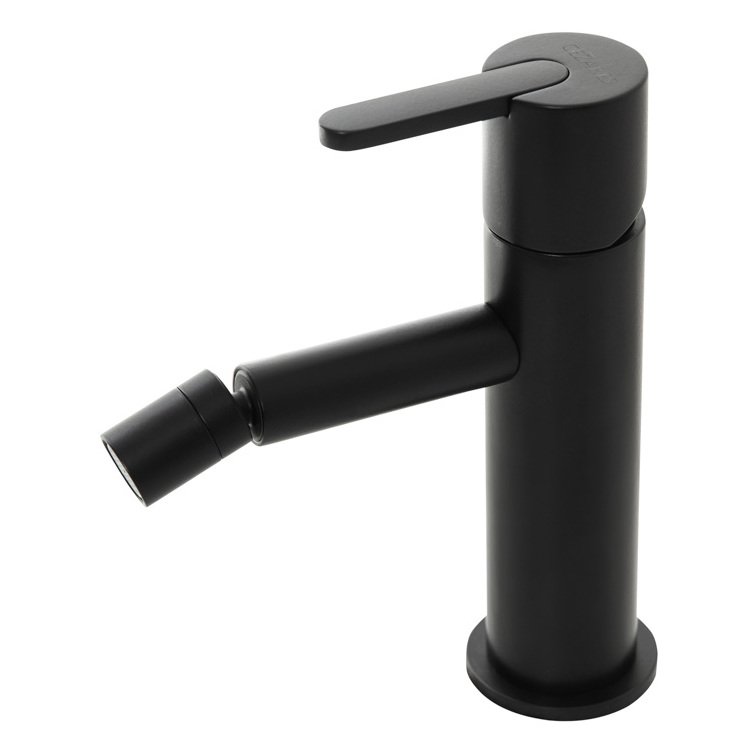 Смеситель для биде Cezares (Цезарис) Leaf черный матовый (LEAF-BSM-NOP)