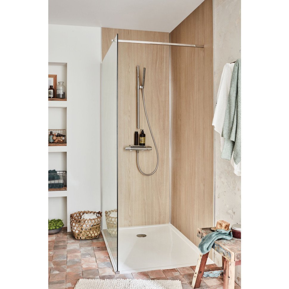 Смеситель для душа Jacob Delafon (Якоб Делафон) METRO (E21767-CP) термостатический с полкой хром