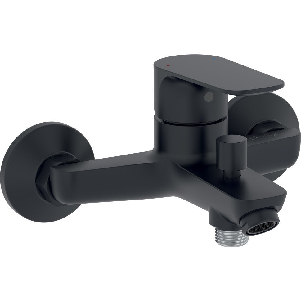Смеситель для ванны и душа Jacob Delafon (Якоб Делафон) Oscar E29844-BL черный матовый