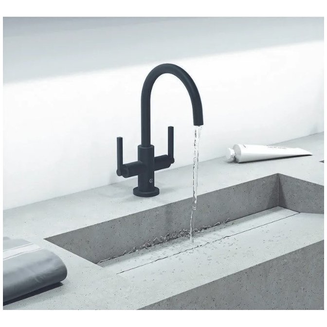 Смеситель для раковины Kludi (Клуди) Nova Forte черный 201183915